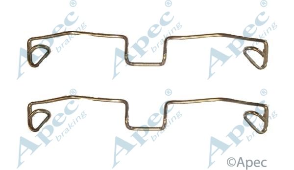 APEC BRAKING Lisakomplekt, ketaspiduriklotsid KIT1062